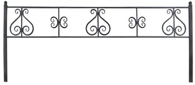 Ограда металлическая №18