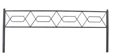 Ограда металлическая №1