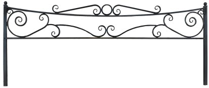 Ограда металлическая №27